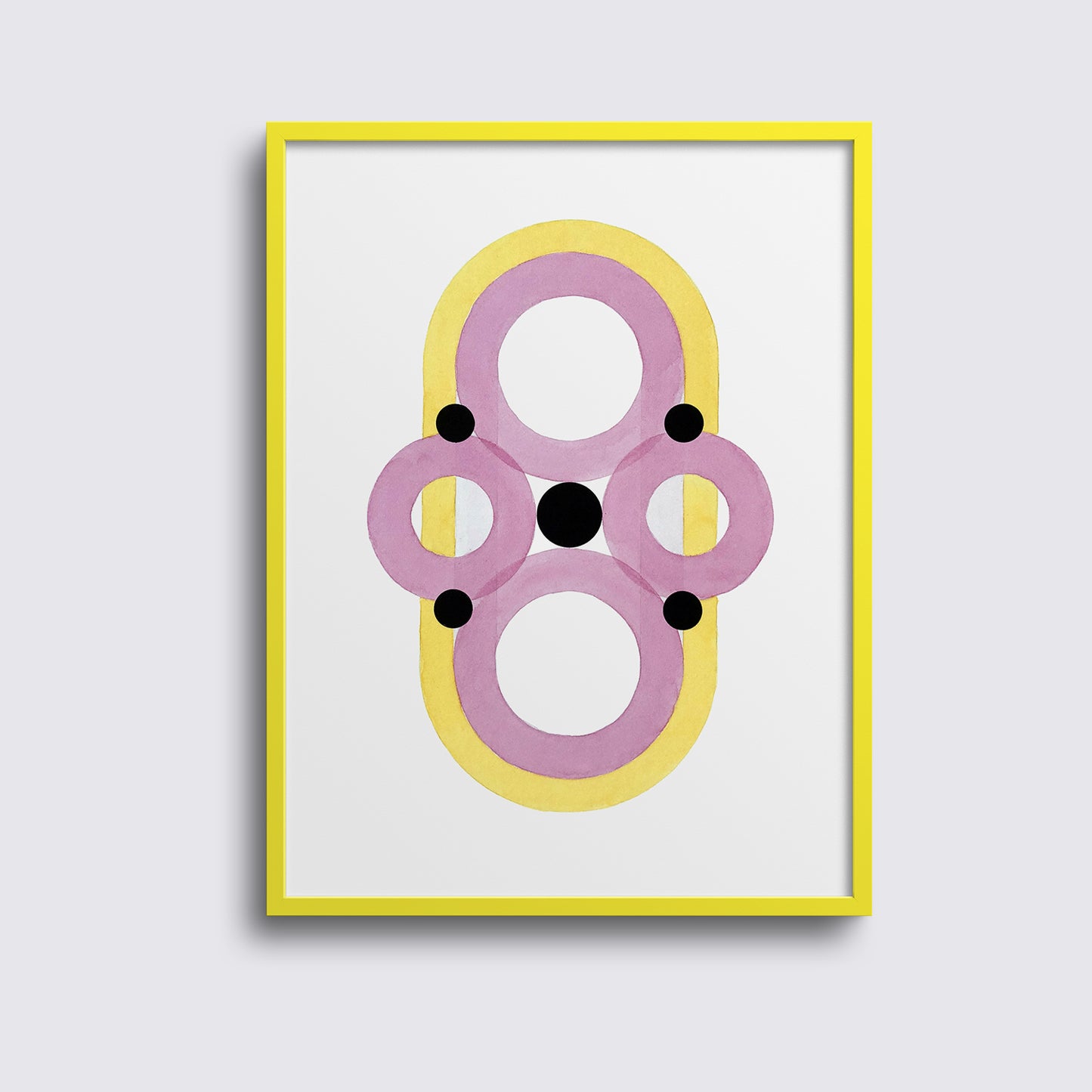 Isolated Silence in Pink Orchid