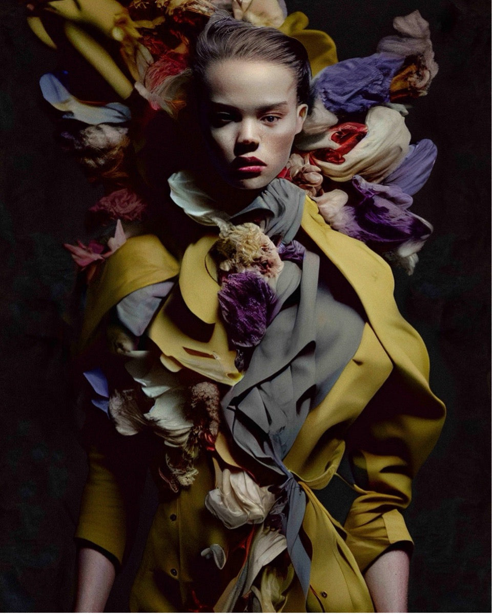 The artist as a Young Machine 01104 (Promptograph- AI generated image) culturalgoodsgallery