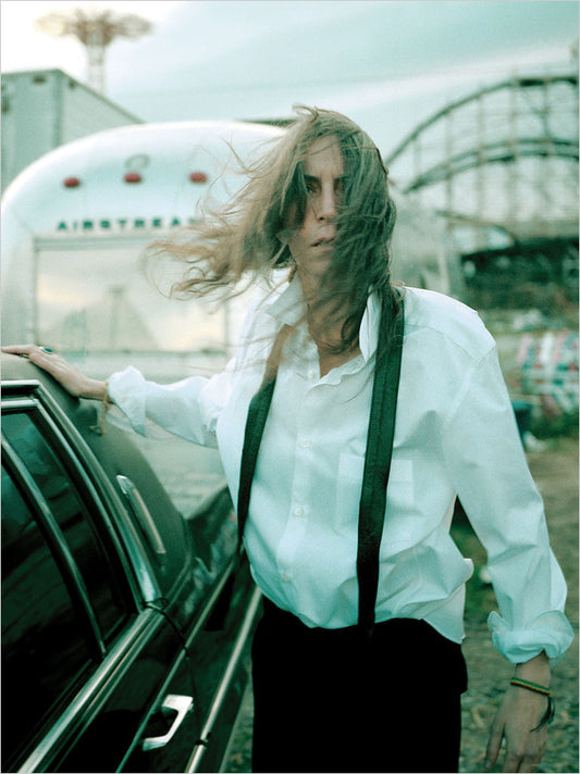 Patti Smith at Coney Island in 1996