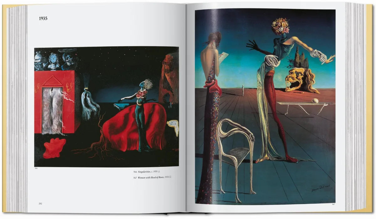 Dali The Paintings Hardcover Book