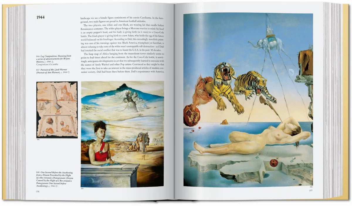 Dali The Paintings Hardcover Book