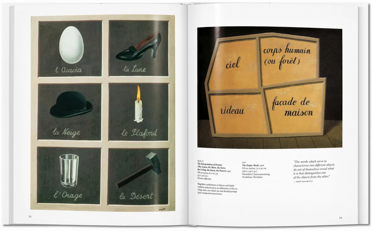 Magritte Art Book